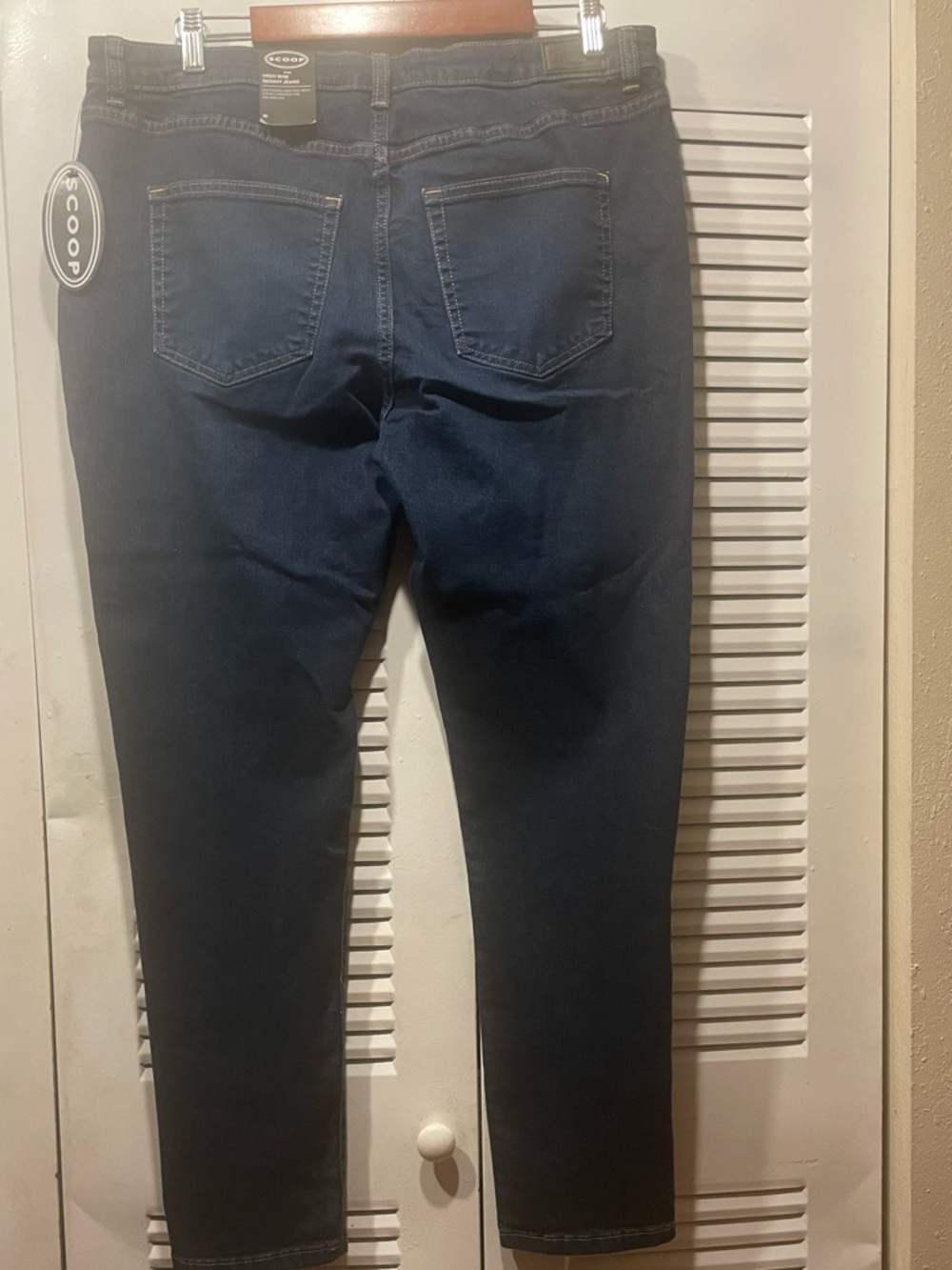 Scoop High-Rise Skinny Women’s Jeans - Dark Blue